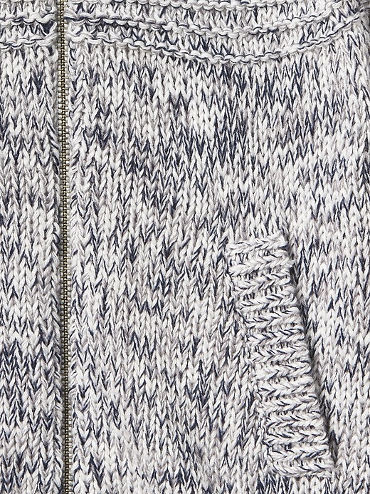 Image number 3 showing, Zip Textured Sweatshirt