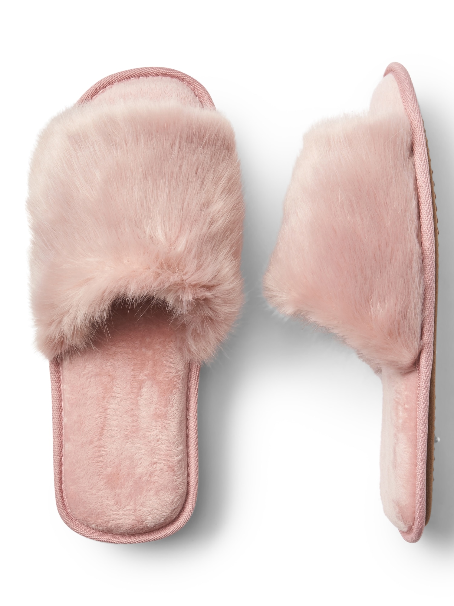 Faux Fur Slippers