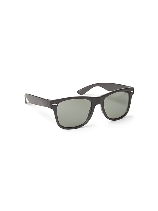 View large product image 1 of 1. Kids Square Tinted Sunglasses