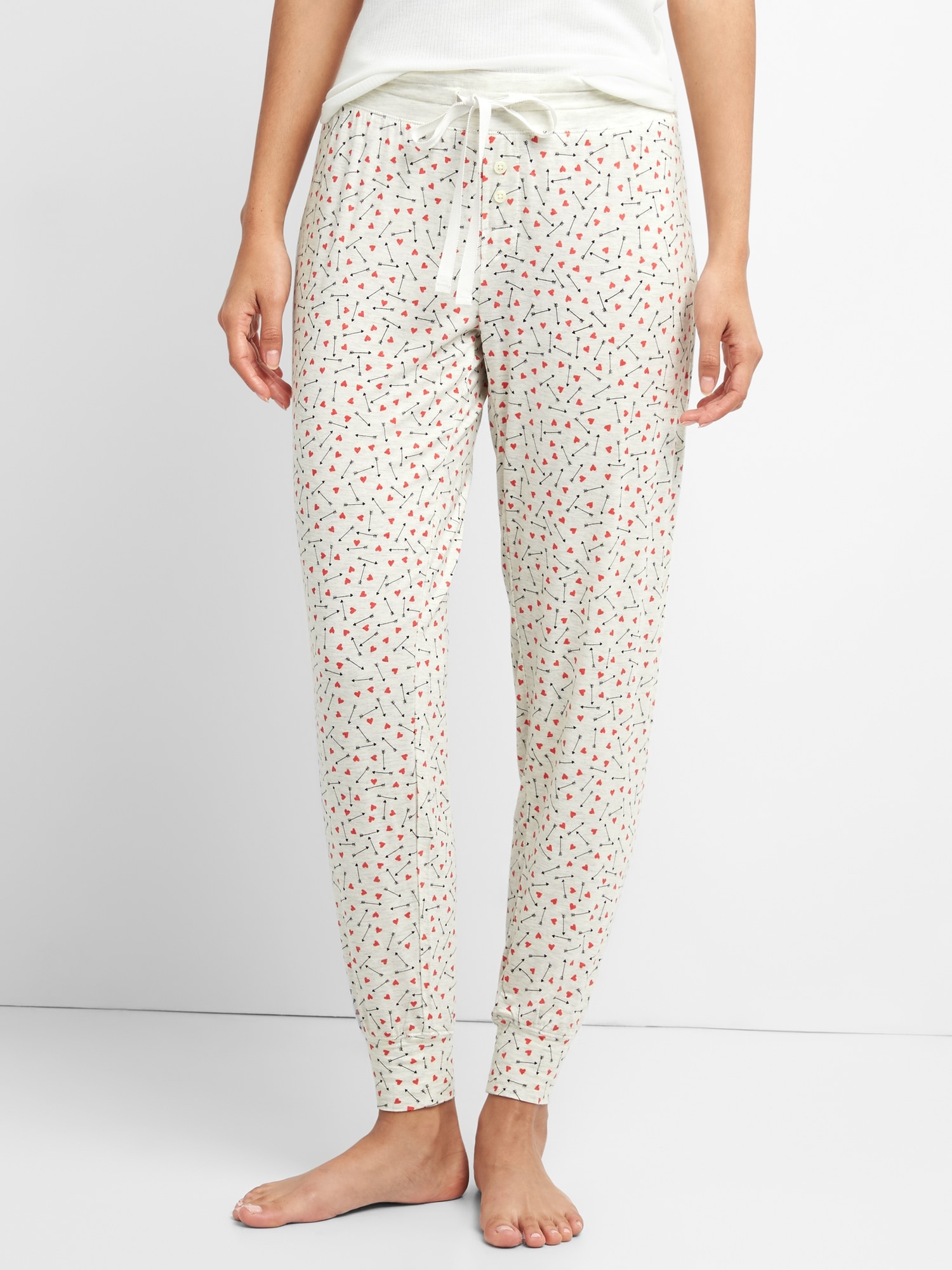 Lightweight print modal sleep joggers Gap