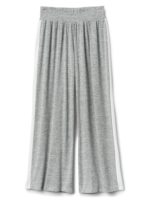 Image number 6 showing, Extra-Wide Leg Softspun Pants with Side Stripe