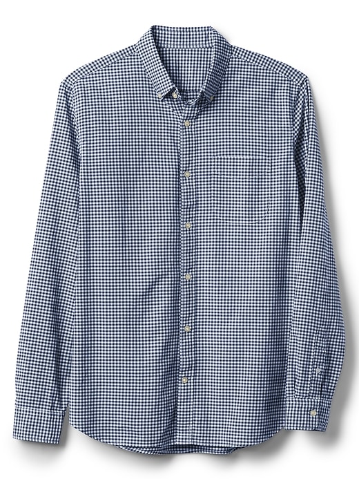 Image number 5 showing, Oxford micro gingham standard fit shirt