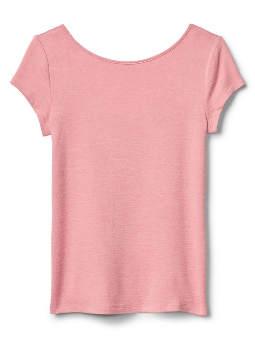 Image number 6 showing, Softspun Short Sleeve Ballet-Back T-Shirt