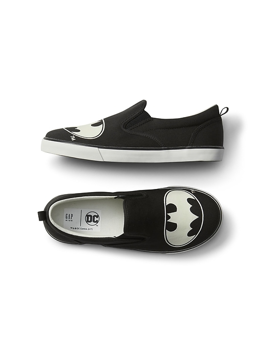 Image number 1 showing, GapKids &#124 DC&#153 Batman Slip-On Sneakers