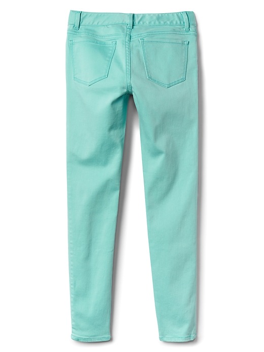 Image number 3 showing, Superdenim Skinny Jeans in Color with Fantastiflex