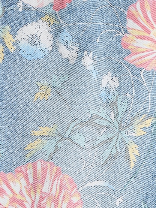 Image number 4 showing, Girlfriend Jeans in Floral Print