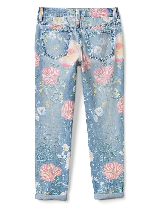 Image number 3 showing, Girlfriend Jeans in Floral Print