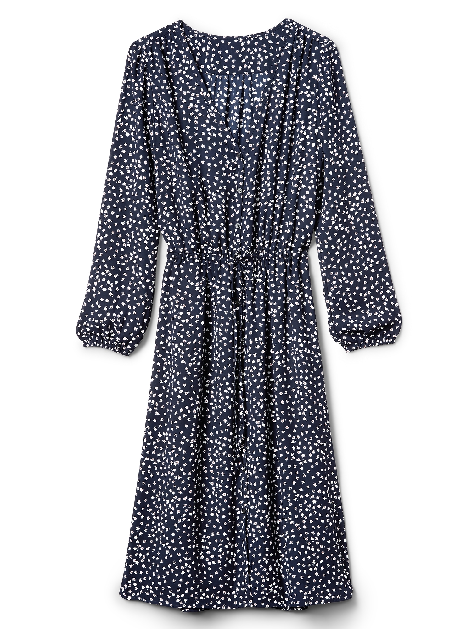 Long Sleeve Fl Midi Dress Gap Long Sleeve Fl Midi Dress