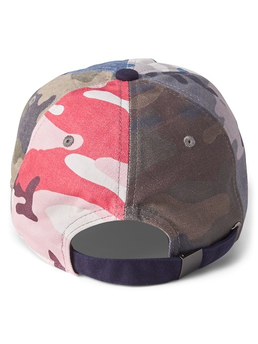 Image number 2 showing, Camo Patchwork Baseball Hat