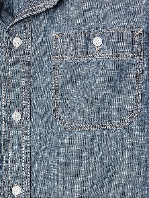 Image number 4 showing, Chambray Shirt
