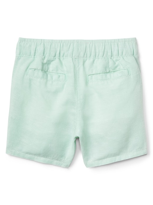 Image number 2 showing, 2.5" Pull-On Shorts in Linen