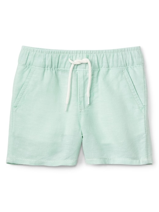 Image number 1 showing, 2.5" Pull-On Shorts in Linen