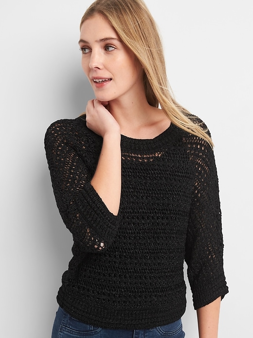 Image number 7 showing, Loose Knit Pullover Sweater