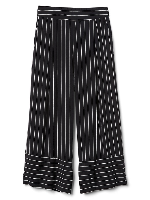 Image number 5 showing, Stripe Cropped Wide-Leg Pants