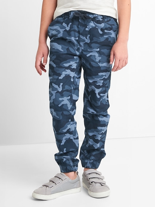 View large product image 1 of 1. Kids Canvas Joggers