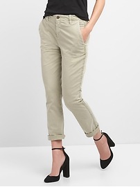 girlfriend khakis gap