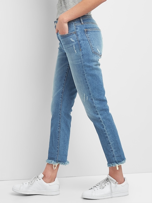 Image number 5 showing, Washwell Mid Rise Best Girlfriend Jeans