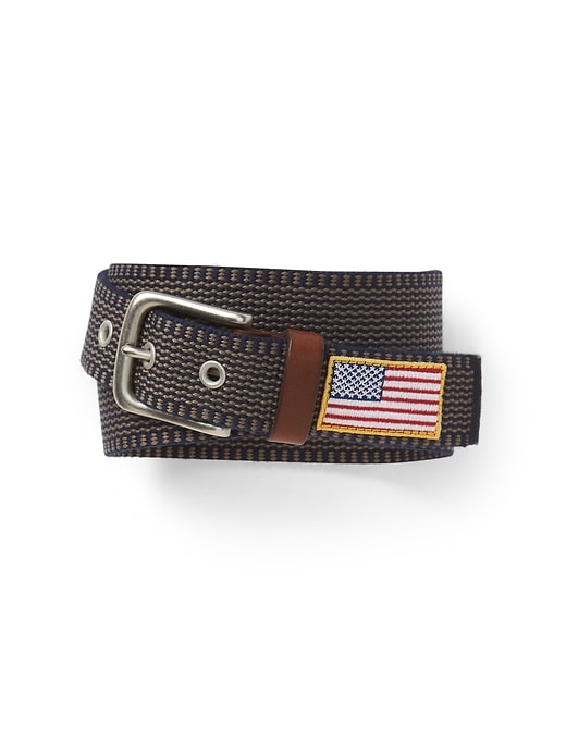 Image number 4 showing, Chino Stripe Web Belt