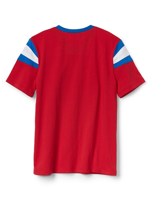 Image number 2 showing, Rugby-Stripe V-Neck T-Shirt