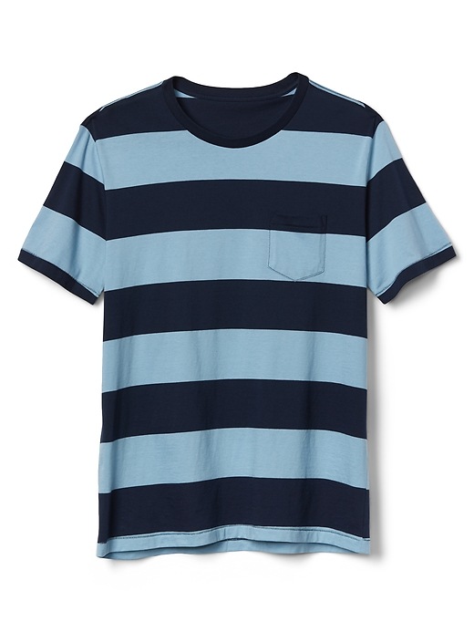 Image number 6 showing, Rugby Stripe Pocket T-Shirt