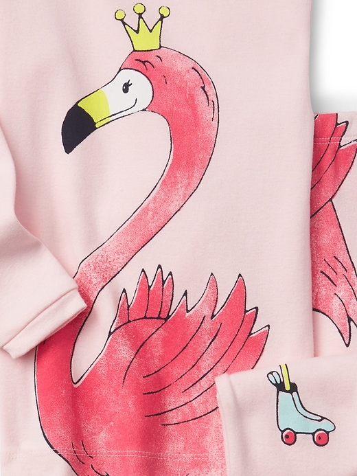 Image number 3 showing, Flamingo PJ Set