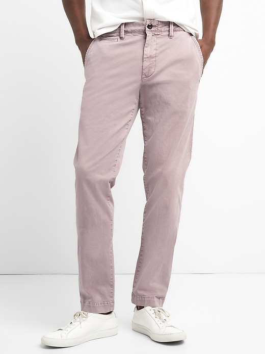 View large product image 1 of 1. Vintage Khakis in Slim Fit with GapFlex