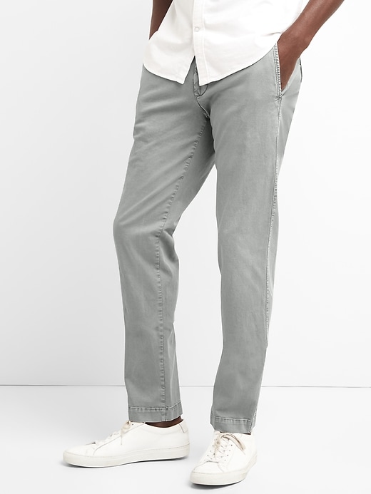 View large product image 1 of 1. Vintage Khakis in Slim Fit with GapFlex