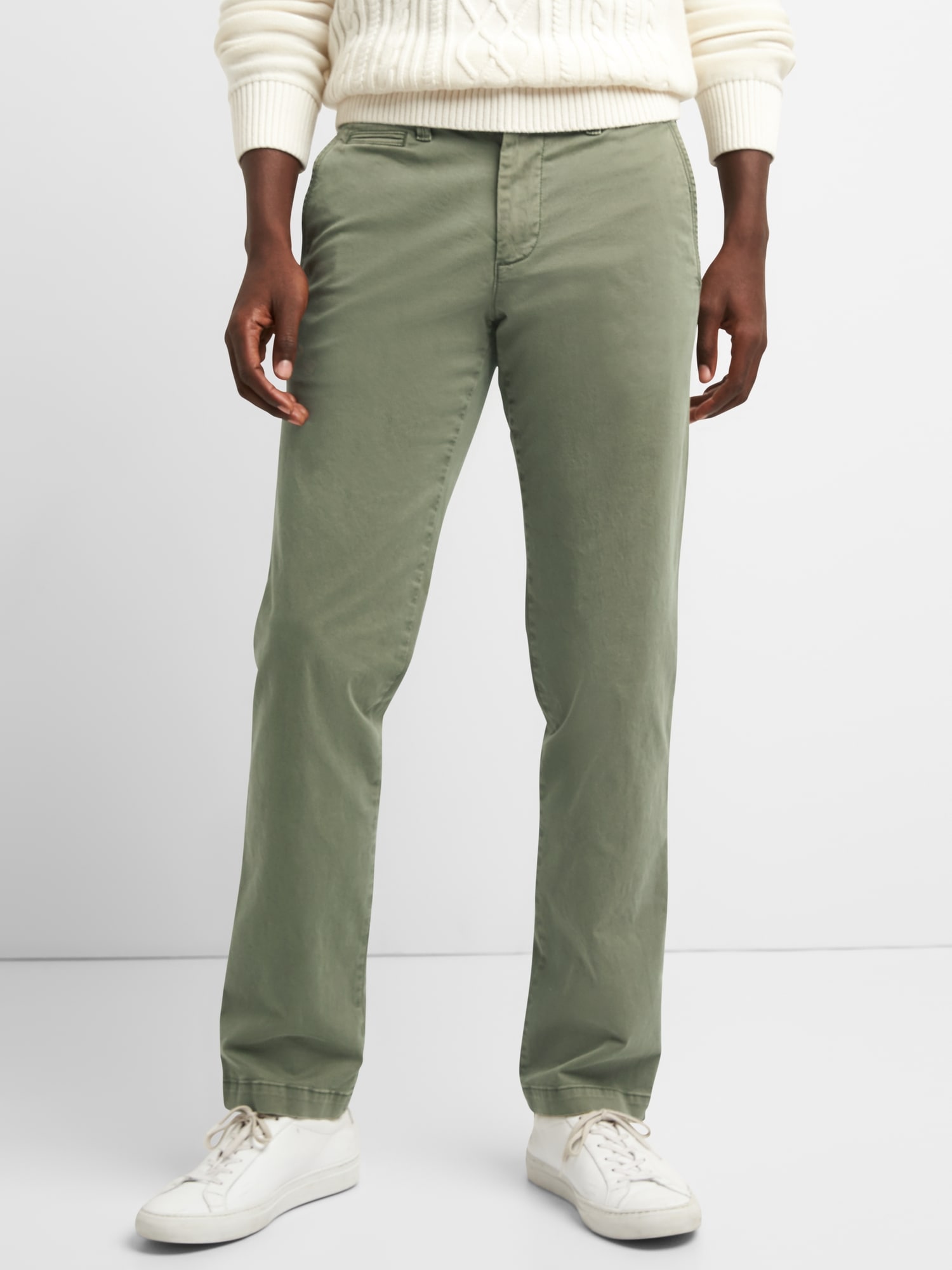 Vintage Khakis in Straight Fit with GapFlex