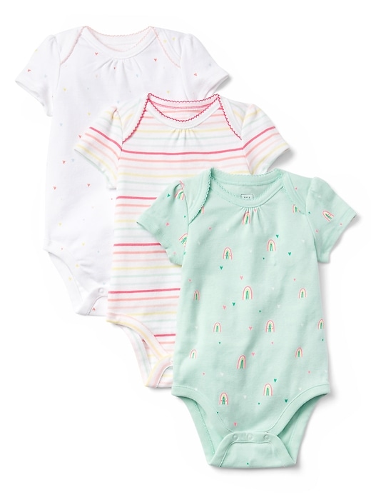 Image number 1 showing, Cuddle & Play Print Bodysuit (3-Pack)