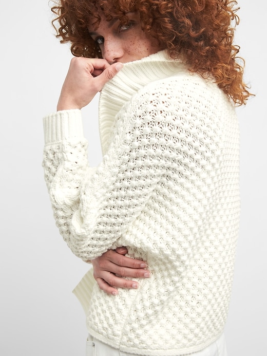 Image number 2 showing, Open-Front Shawl Collar Cardigan Sweater
