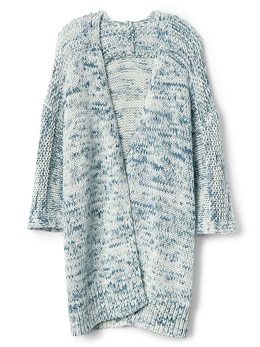 Image number 6 showing, Three-Quarter Sleeve Open-Front Cardigan Sweater