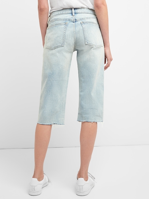 Cone Denim® High Rise Super Crop Jeans | Gap
