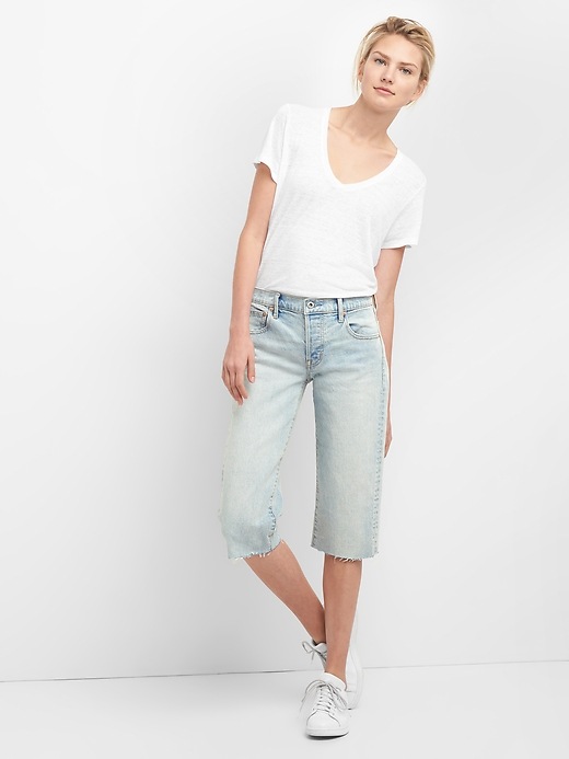 Image number 3 showing, Cone Denim&#174 High Rise Super Crop Jeans