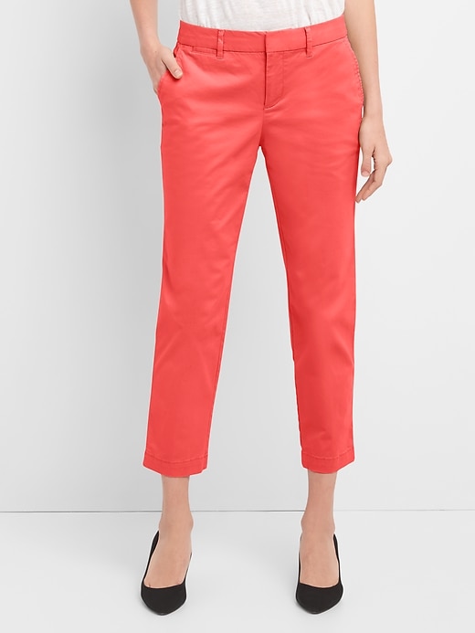 View large product image 1 of 1. Slim City Crop Pants