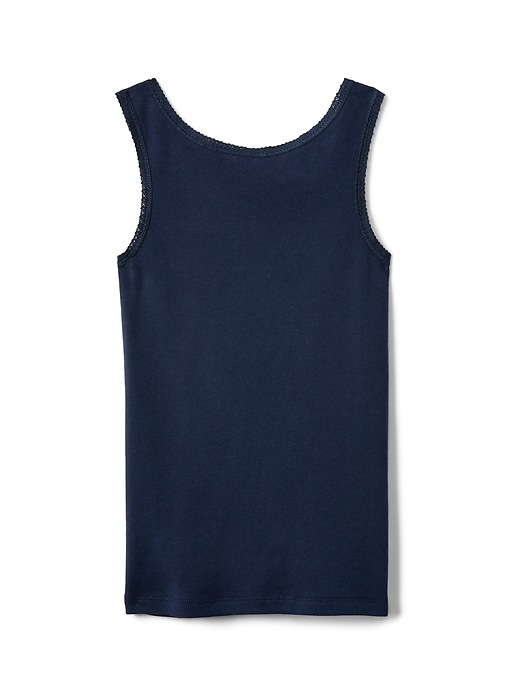 Image number 3 showing, Lace-Trim Tank Top