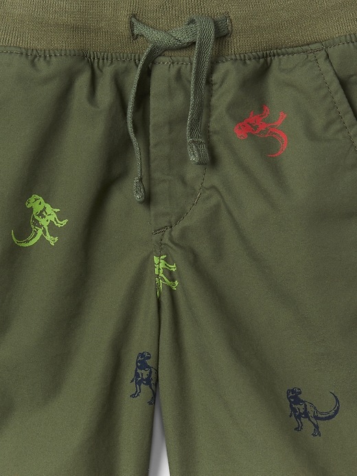 Image number 3 showing, 4.5" Pull-On Graphic Shorts