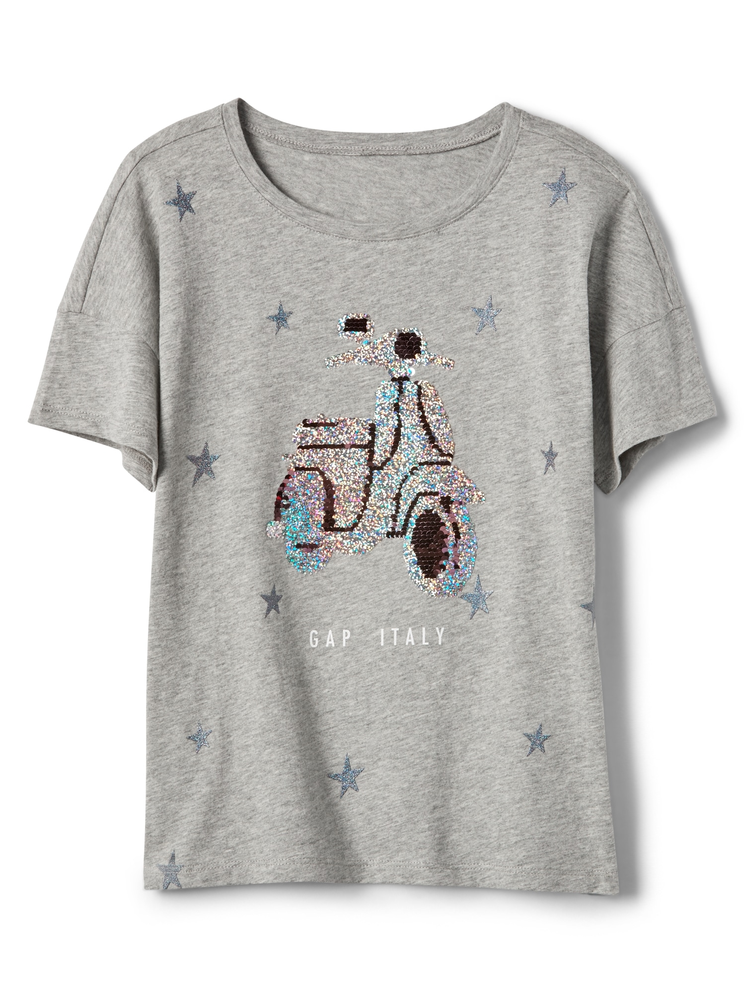 Flippy Sequin Logo TShirt Gap