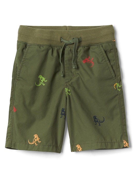 Image number 1 showing, 4.5" Pull-On Graphic Shorts