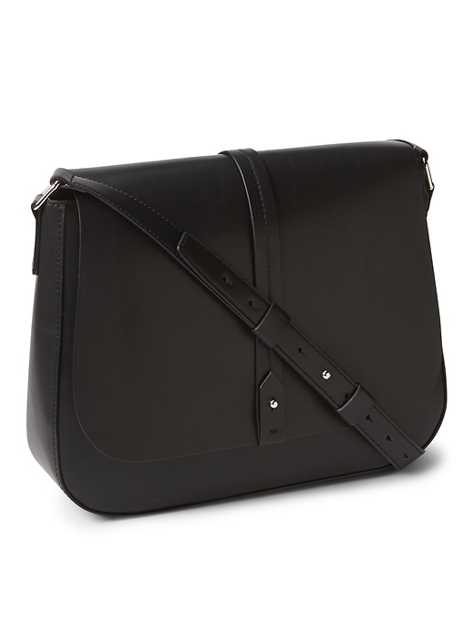 View large product image 1 of 3. Large Crossbody Saddle Bag