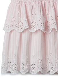 View large product image 3 of 3. Stripe Flutter Dress