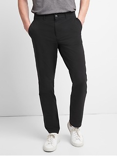 hybrid khakis in slim fit with gapflex
