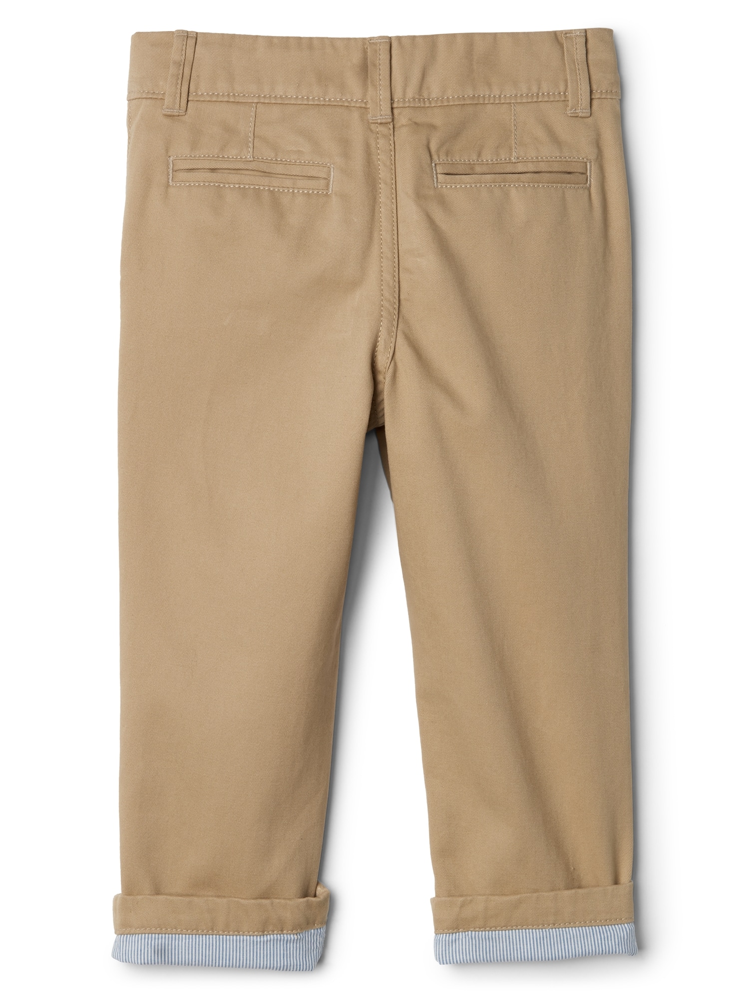 JerseyLined Khakis Gap