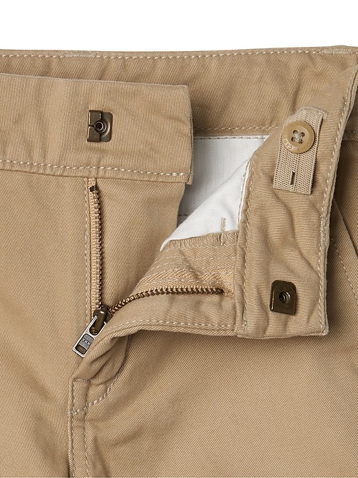 Image number 3 showing, Jersey-Lined Khakis