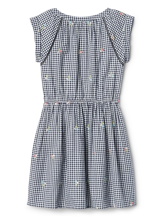 Image number 3 showing, Gingham Capsleeve Dress