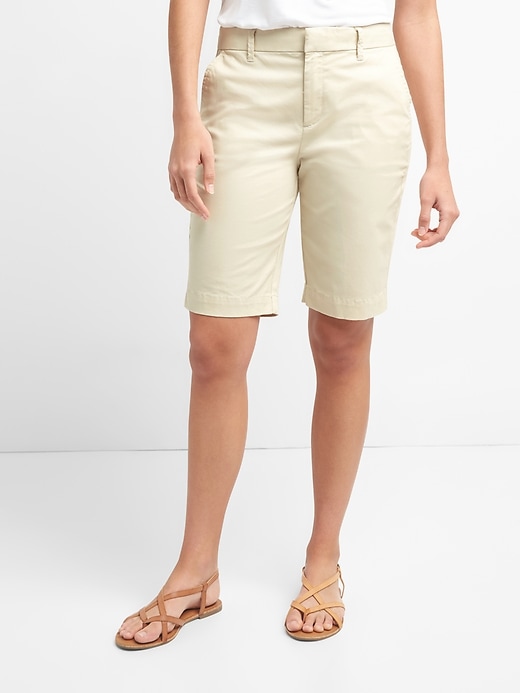 1 of 8 showing, with the color stone of product 10" Bermuda Shorts
