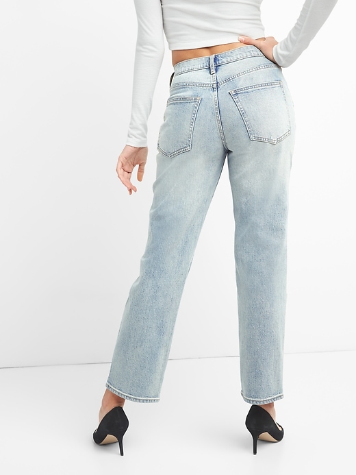 Image number 2 showing, Cone Denim&#174 High Rise Wide-Straight Jeans