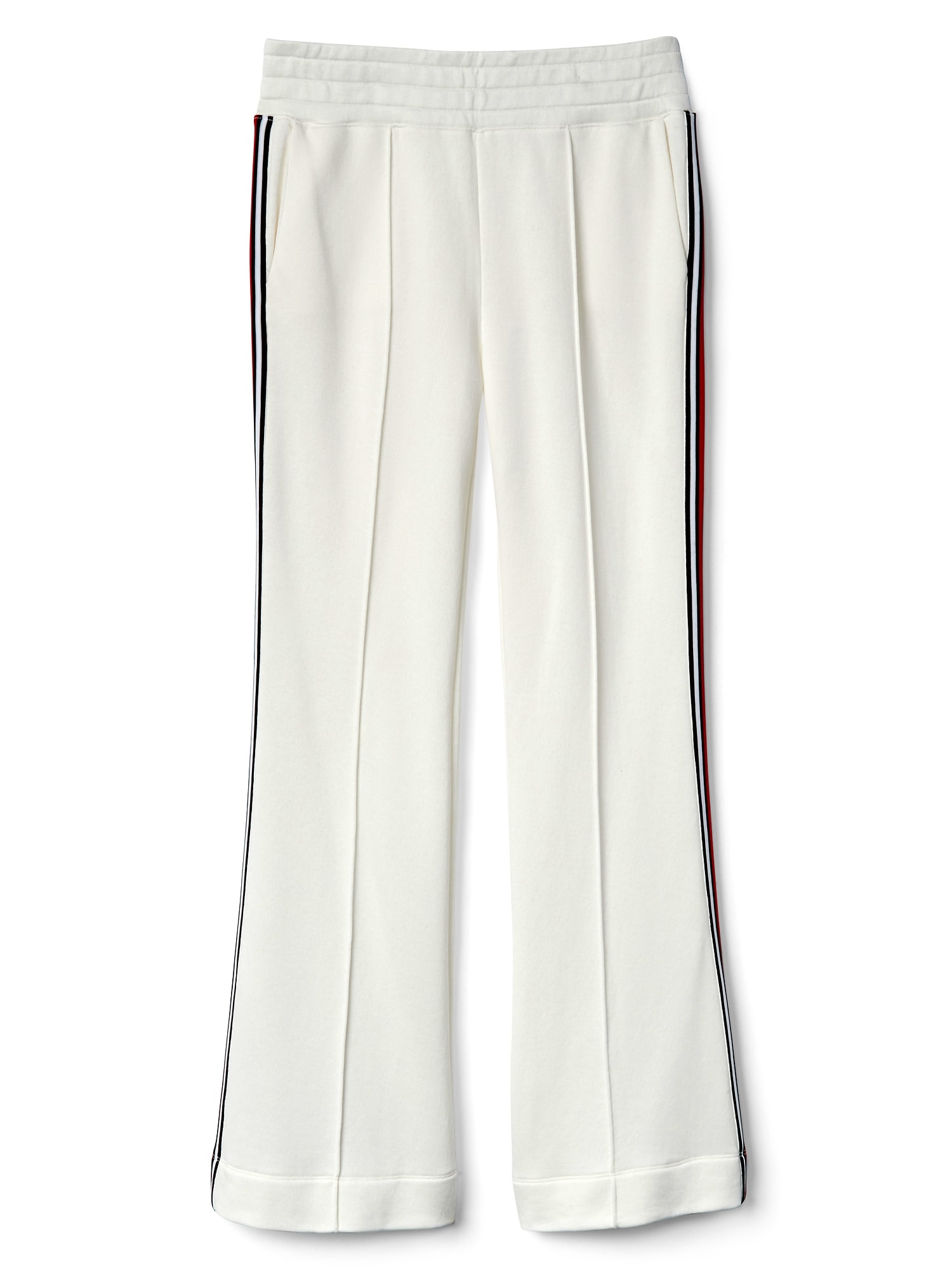 Side Stripe Wide-Leg Track Pants