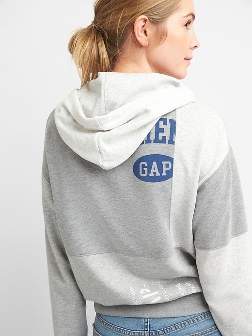 Logo Remix Pullover Hoodie in French Terry Gap