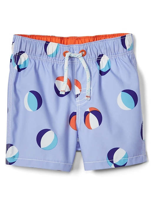 Image number 1 showing, Beach Ball Swim Trunks