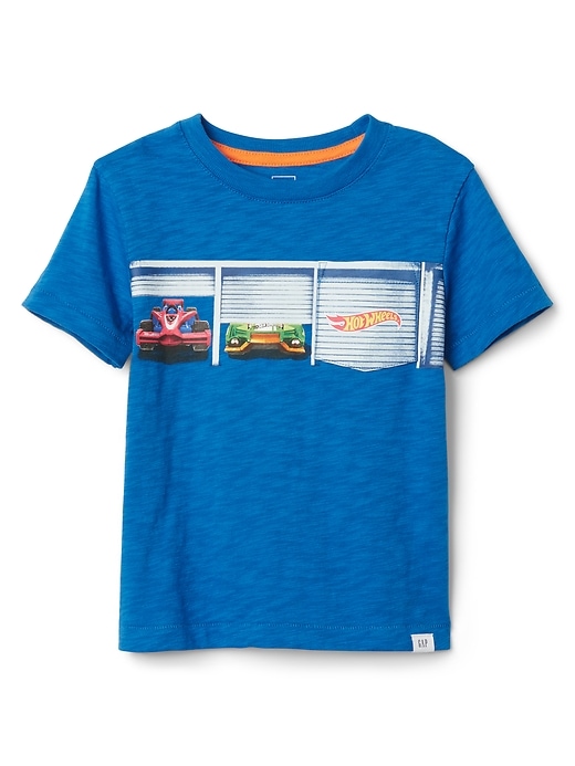 View large product image 1 of 3. babyGap &#124 Hot Wheels&#169 Graphic T-Shirt